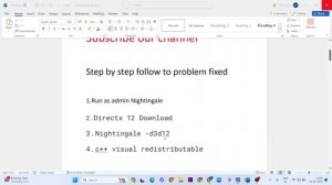 How to fix Nightingale Error DirectX 12 Is Not Supported On Your System