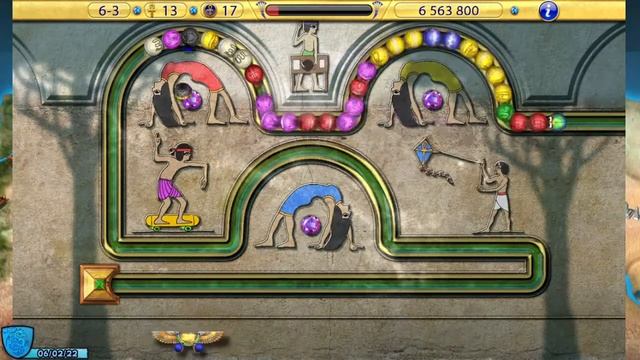 Luxor Amun Rising HD Expert Mode ! Episode #08 : Festival Of Chains смотреть онлайн