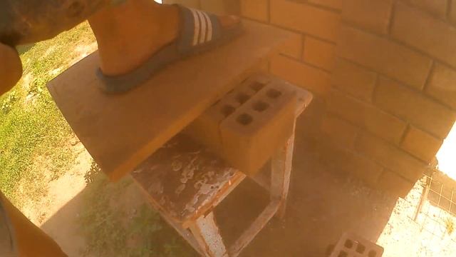 АЗЫ УЮТА: удлиннение кирпичных столбов на фундаментной части забора смотреть онлайн