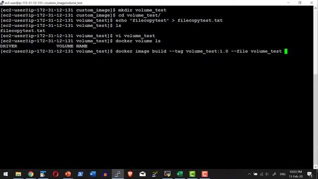 Docker Container Image Build VOLUME - Video 27 смотреть онлайн