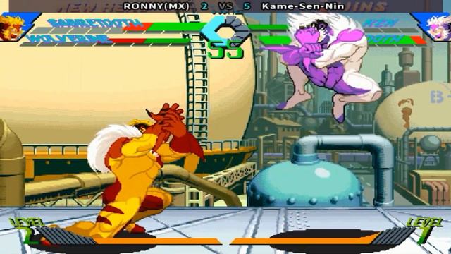 X-Men Vs. Street Fighter - RONNY(MX) vs Kame-Sen-Nin смотреть онлайн