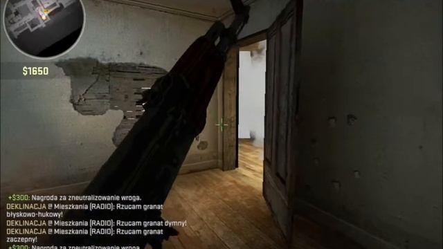 DEKLINACJA 1on4 de_inferno CS:GO смотреть онлайн