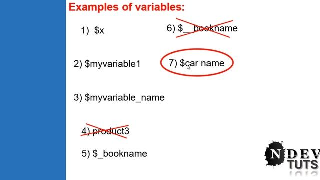 Variables in PHP смотреть онлайн