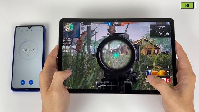 Samsung Galaxy Tab S7 test game Free Fire Mobile | Snapdragon 865+, 6GB RAM, 120Hz смотреть онлайн