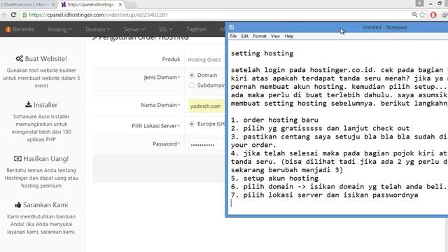 Setting Online Shop Menggunakan Opencart смотреть онлайн