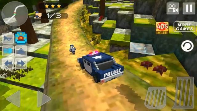 Mr. Blocky City Police Craft - Gameplay Walkthrough (iOS, Android) смотреть онлайн