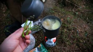 Одиночный поход,3 дня походов в лес и немного рыбалки.