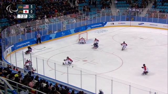 USA V Japan Full Game | Preliminary Game | Ice Hockey | PyeongChang2018 Paralympic Winter Games