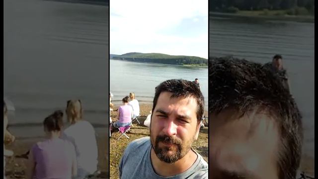 Отдых на природе на берегу р. Уфа возле с. Караидель смотреть онлайн