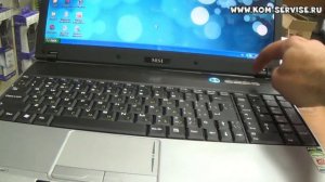 Как подключить  вай фай и тачпад на ноутбуке MSI VR610X