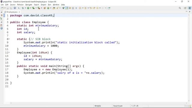 Java tutorial #22 | OOP Class and Objects - IIB and SIB | Java course for beginners смотреть онлайн