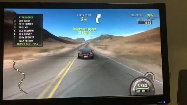 Need For Speed Pro Street Demo Mazda RX7 714bhp Xbox 360 Controller 27 смотреть онлайн