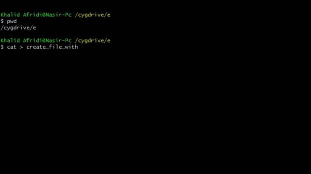 Make A File In Linux (Touch / Cat) смотреть онлайн