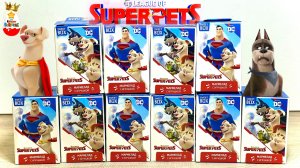 DC ЛИГА СУПЕРПИТОМЦЫ СВИТ БОКС 2022 ! Сюрпризы СУПЕРГЕРОИ DC League of SuperPets Surprise Unboxing