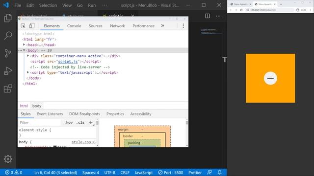 Créer un menu pop-up circulaire смотреть онлайн