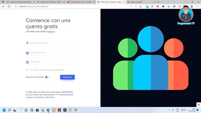 SISTEMA WEB PARA DOCENTES (Video 4) : Codeigniter 4 /Bootstrap 4.6 /JQuery /PostGreSQL/Plantilla We смотреть онлайн