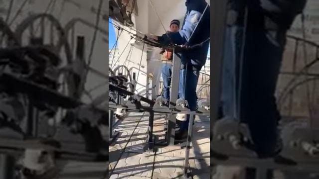 Звонарь Владимир Парвоз. Сретенские звоны-2022 (Солигорск, Чижевичи). Фрагмент звона смотреть онлайн