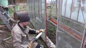 ЗАМЕНА СТЕКЛА В ТЕПЛИЦЕ