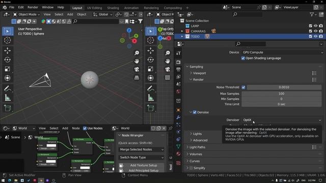 La MEJOR configuración de BLENDER para Mejorar el RENDIMIENTO y la CALIDAD смотреть онлайн