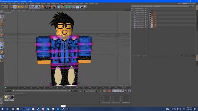 Roblox GFX Tutorial - Rendering Roblox Characters [Cinema 4D] смотреть онлайн