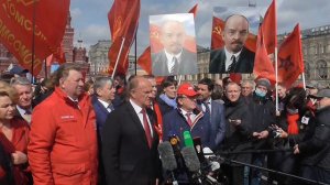 Речь Г.А.Зюганова у мавзолея Ленина . День рождения Ильича!  22 апреля 2021 года.