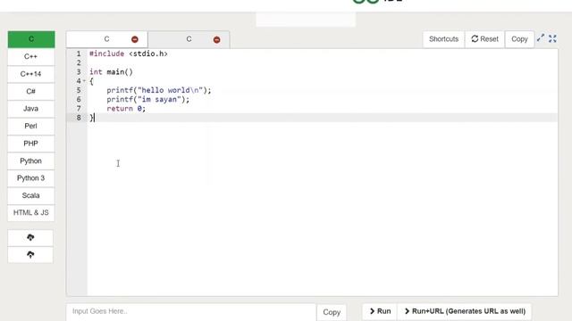C programming course in Bengali | part-3 | GEEKSFORGEEKS | Use of online IDE | смотреть онлайн
