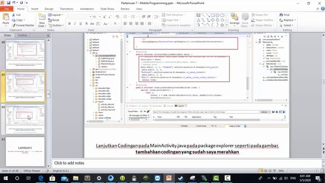 Koneksi Database SQLite dengan Android (Mobile Apps) смотреть онлайн