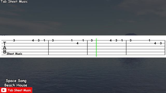 Beach House - Space Song Guitar Tutorial смотреть онлайн