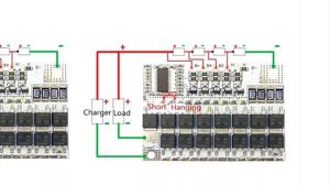 Li-ion/LiFePo4 Battery Protection 100A BMS 3S 4S 5S 12V 16.8V 21V  With Balance Charging Module.