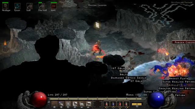Diablo 2 Resurrected (patch 2.4) Switch Summon Druid Amulet drop / Normal смотреть онлайн