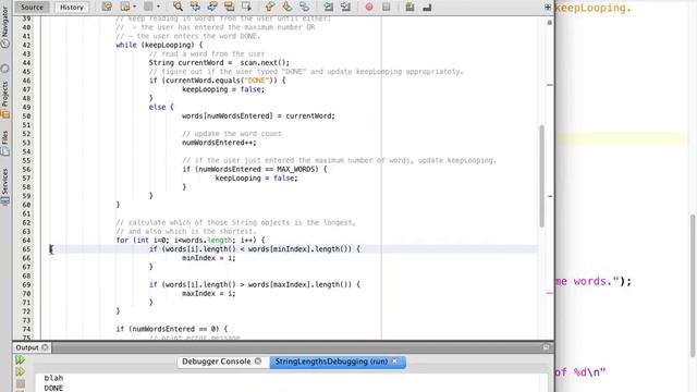 Lab 10, Part #8: Another look at NullPointerException debugging смотреть онлайн