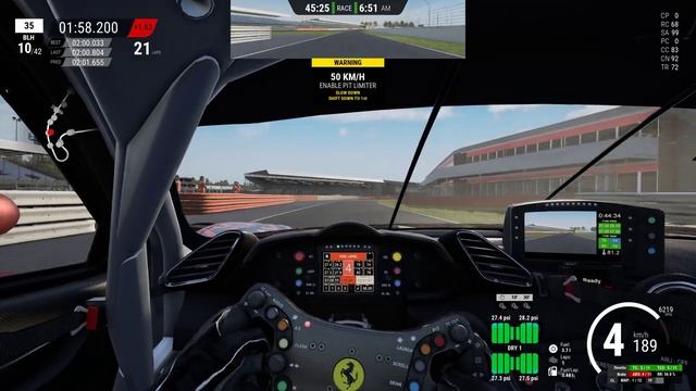 ACC: Ferrari 488 EVO GT 3 SILVERSTONE ECO 90 28.3.2021 смотреть онлайн