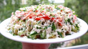 Салат «АЛЁНКА» Безумно Простой Вкусный и очень быстрый праздничный салатик за 10 МИНУТ!!