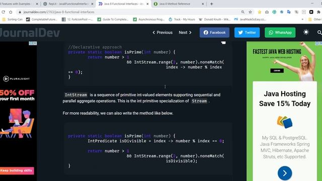 Java 8 : Functional Interface & Lambda смотреть онлайн