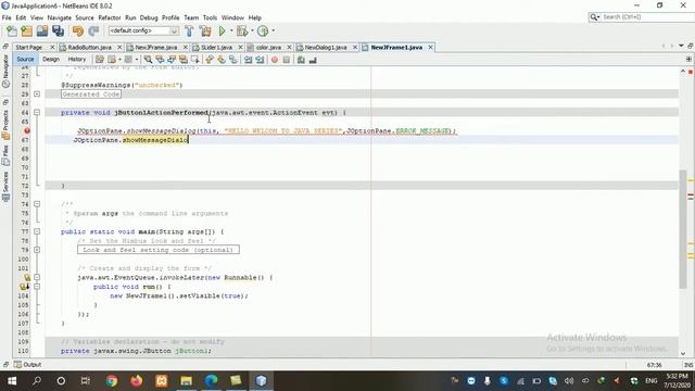 Java with Netbeans in Urdu Lecture 12 | Message Dialog Box | Confirm Dialog Box смотреть онлайн