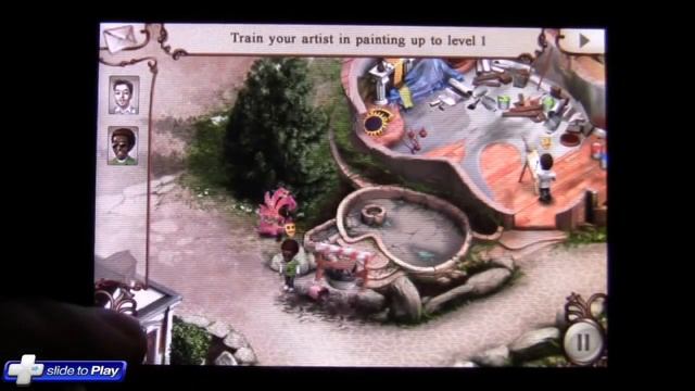 Artist Colony iPhone Game Hands-On Gameplay Video смотреть онлайн