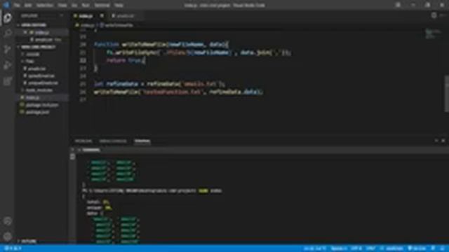 Make a Command Line Tool using Node JS FileSystem, Input Prompt смотреть онлайн