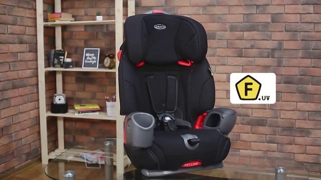 Автокресло Nautilus (Latch) Graco Грако 8J00, (9-36кг) смотреть онлайн