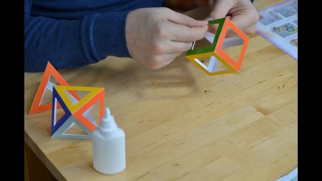 Regular polyhedra, Platonic solids, Сборка правильных многогранников смотреть онлайн