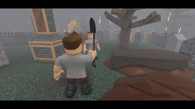 ЗЕМЛЯНОЙ ХАГГИ ВАГГИ Закопал Влада А4 на КЛАДБИЩЕ ! Страшная история в Роблокс! Роблокс истории смотреть онлайн