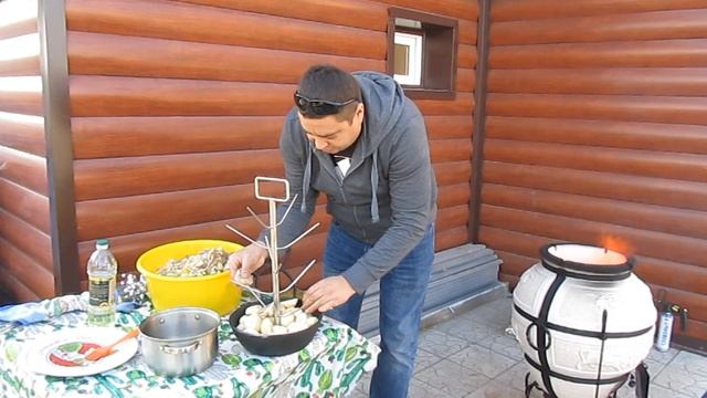 Первый розжиг Тандыра! Готовим Мясо с картошечкой в Тандыре!