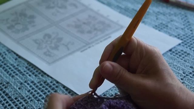 Филейное детское платье процесс 2 часть (child dress) (baby#2) смотреть онлайн