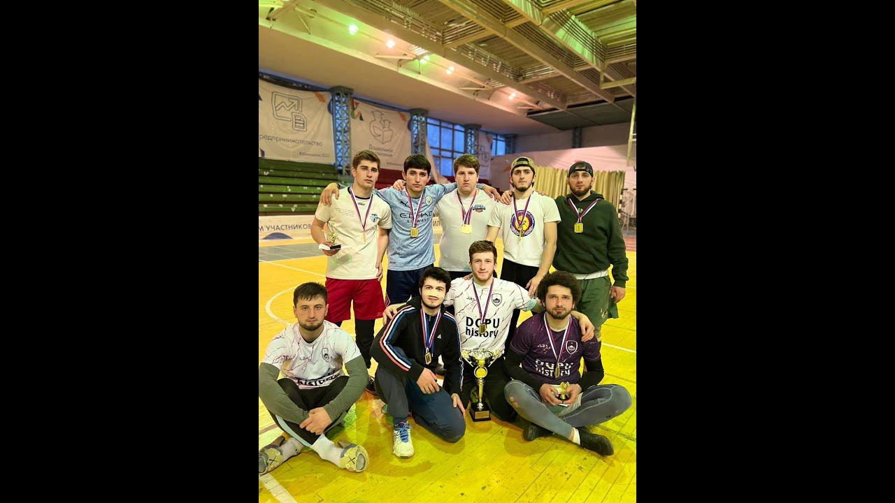 Чемпионат по мини-футболу среди факультетов ДГПУ. Финал исторический и факультет право. 10.03.23 г. смотреть онлайн