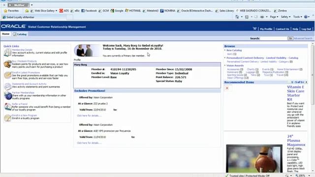 Oracle Siebel Loyalty Fidelización de clientes YouTube смотреть онлайн