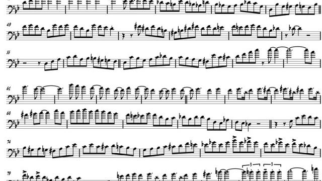 Bob McChesney 'Sultry Samba' Trombone Solo Transcription смотреть онлайн