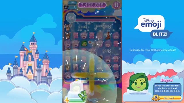 Disney Emoji Blitz Max Level - Inside Out смотреть онлайн