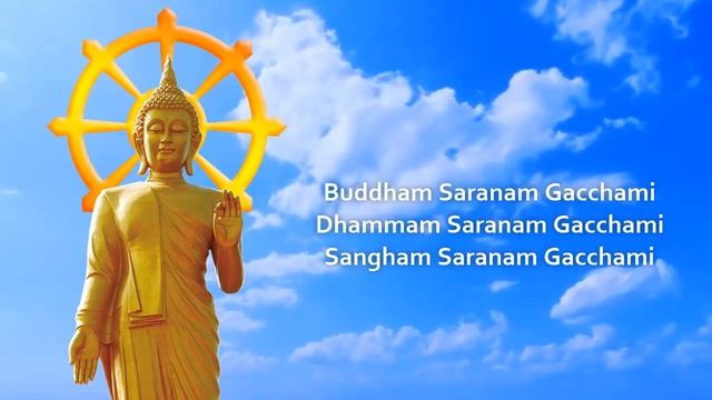 Buddham Saranam Gacchami Chant | Beautiful Buddha Song