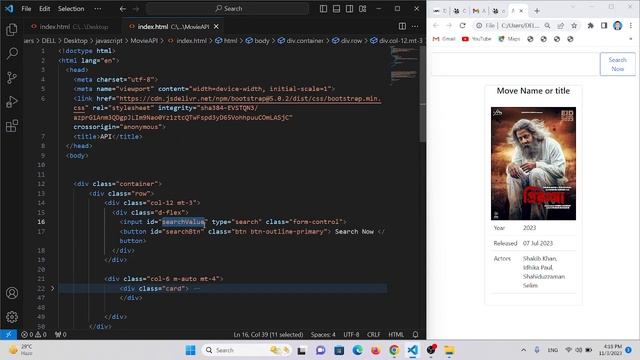 Movie API Class. Build your first API in 10 minutes | API tutorial | Fast API tutorial |API using смотреть онлайн
