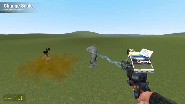 KING SHARK VS FAT SIRENHEAD Garry's Mod смотреть онлайн