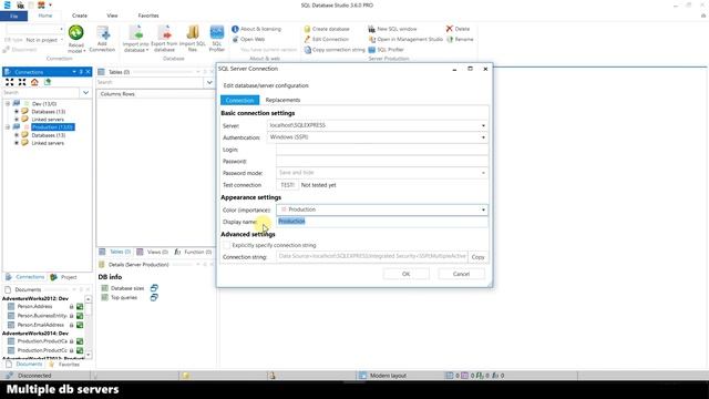SQL Database Studio - Multiple Servers смотреть онлайн